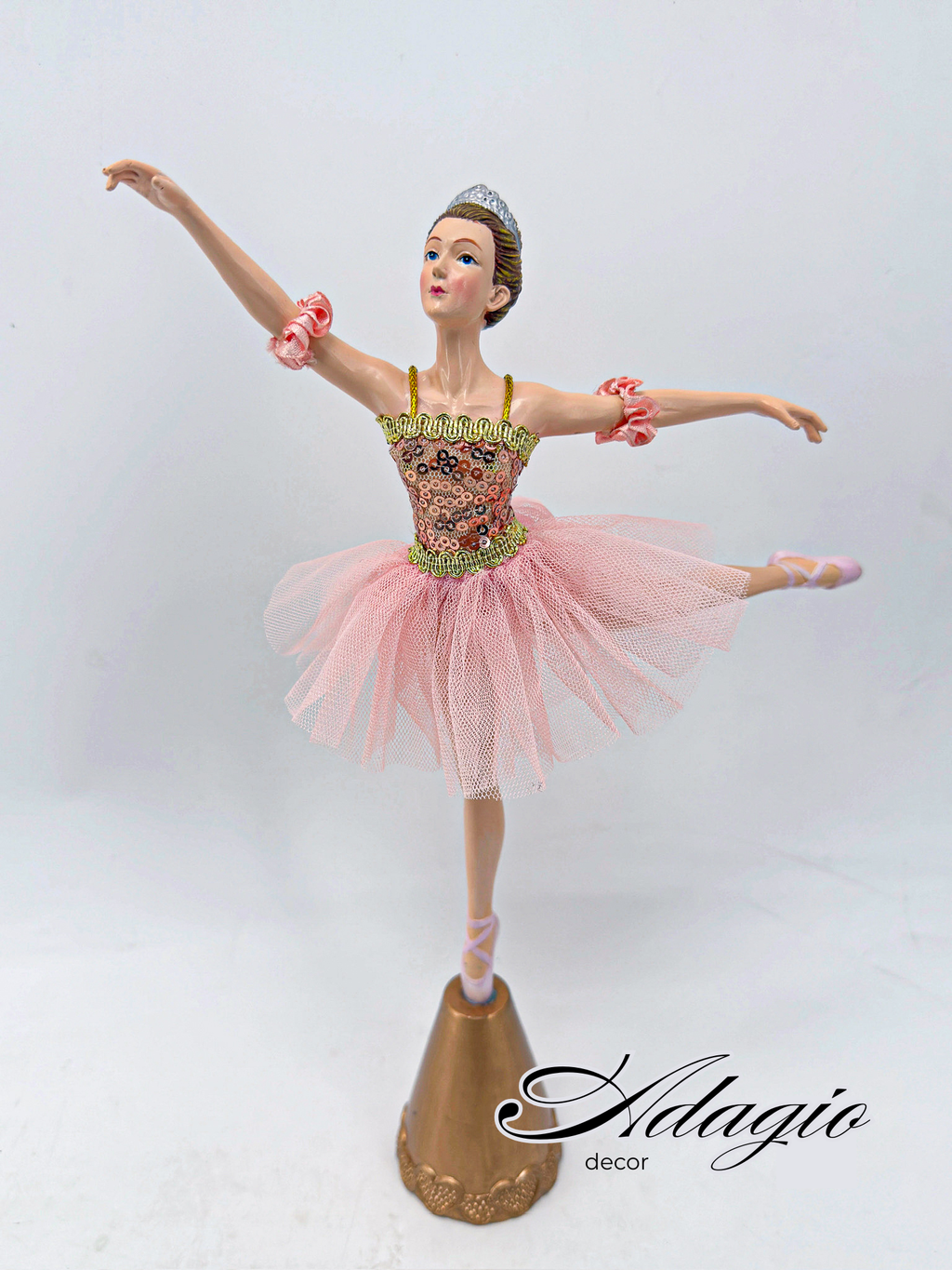 Heirloom Dancing Ballerina Christmas Tree Topper – Nutcracker Collection (Preorder)