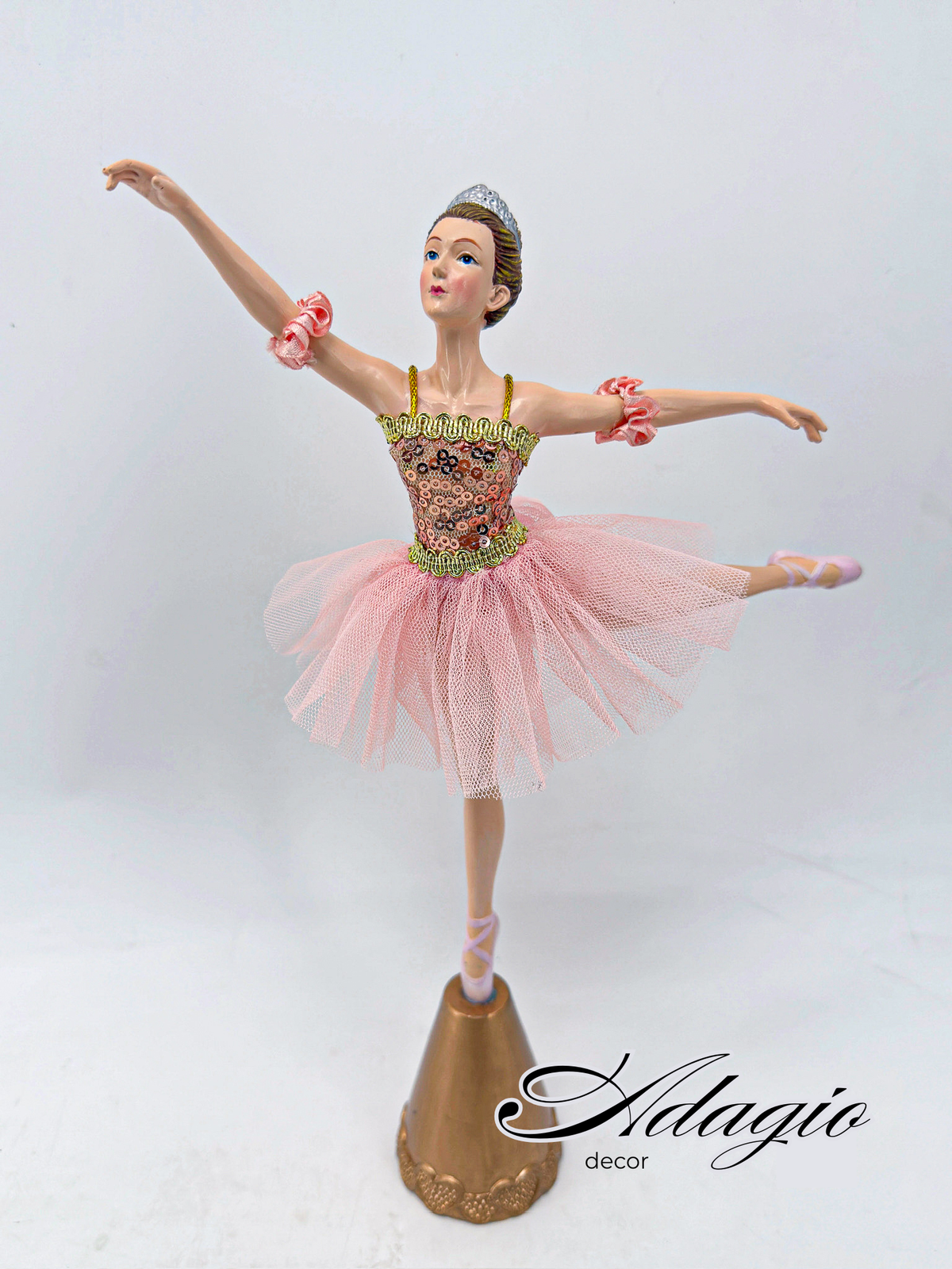 Heirloom Dancing Ballerina Christmas Tree Topper – Nutcracker Collection (Preorder)